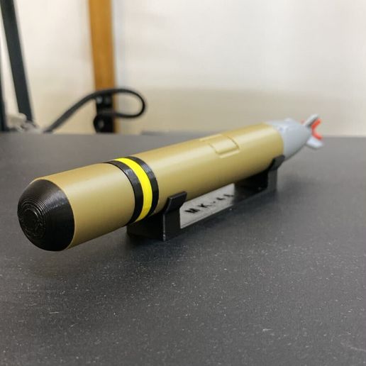 MK-46 Heavyweight Torpedo Multi-Part Display Model