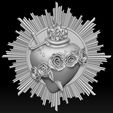 A1.jpg Model of the Immaculate Heart of Mary 2 3D print mode