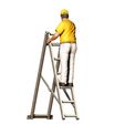 Painter40041.jpg N4 Painter on the Ladder