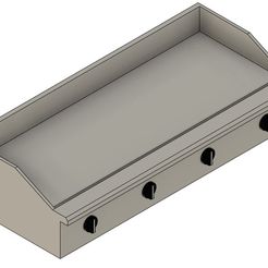 Griddle.jpg OBJ-Datei Bratpfanne・3D-druckbare Vorlage zum herunterladen