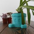 20240229154522__MG_0409.jpg Cartoon Smile Planter Pot • Fun Home Decor