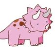 Triceratops.jpg cookie cutter - Triceratops