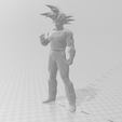 2.png Son Goku Saiyan armor 3D Model