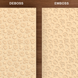 06-emboss-deboss-comparison.png Leopard Fashion Textured Roller