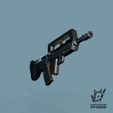 39.jpg FAMAS 风格化步枪 - 可 3D 打印的子弹上膛玩具枪 STL 模型