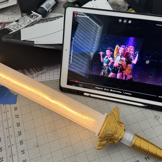 🗡️ Rumi Cosplay Épée Kpop Demon Hunters・Impression 3D avec l’imprimante ...
