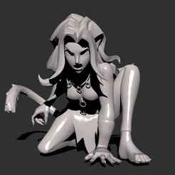 ZBrush-Document.jpg STL file DC cheetah・3D printing idea to download