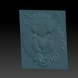 tiger_head7.jpg Download free STL file tiger head • 3D printing model, stlfilesfree