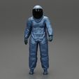 Girl-0006.jpg 3D file Scientist wearing radiation protection standing・3D printing model to download