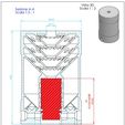 VERSION-B.jpg Airsoft Silencer Suppressor for M4 Ar15 Birdcage Flash hiders (no supports, one piece!))