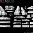 RET UG TANS dentsu Yaz © Tite Kubo / Shueisha, TV Tokyo, Dentsu, Pierrot WD DIGITAL SCULPT BY JUAN DADOMO PACK - Nelliel Classic + Nelliel TYBW - 3D Printable STL