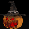 Pumpkin02_1920x1080_0003.png Halloween Pumpkin Low-poly 3D model