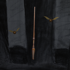 Lunawand.png Magic Wand of Luna Lovegood from Harry Potter