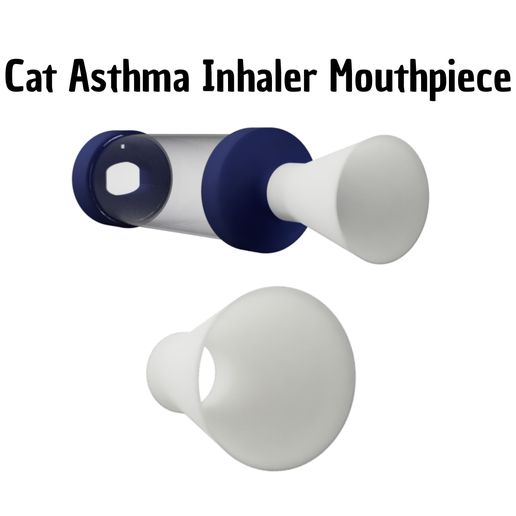 Cat Asthma Inhaler Mouthpiece