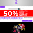 50%-DESCUENTO.png STL file Snorlax Kisame Kisame Pokemon Naruto / SNORLAX KISAME POKEMON NARUTO・3D print object to download, JhonJTR