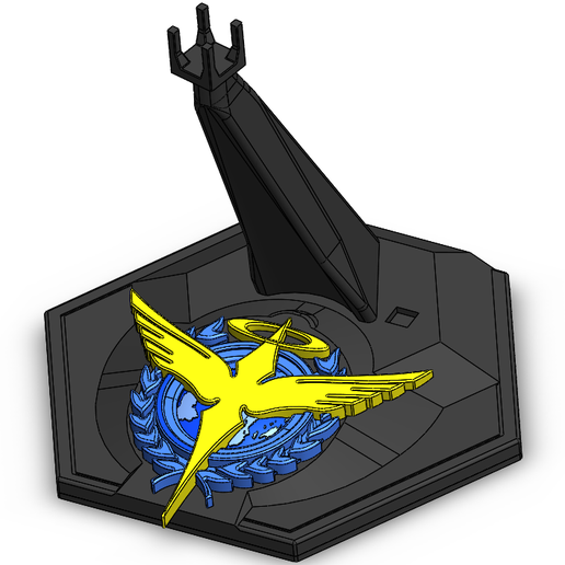 Gundam 00 Stand 3D model