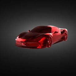 rerrari-6.jpg Descargar archivo STL Ferrari 488 Spider • Diseño para imprimir en 3D, vadim00193