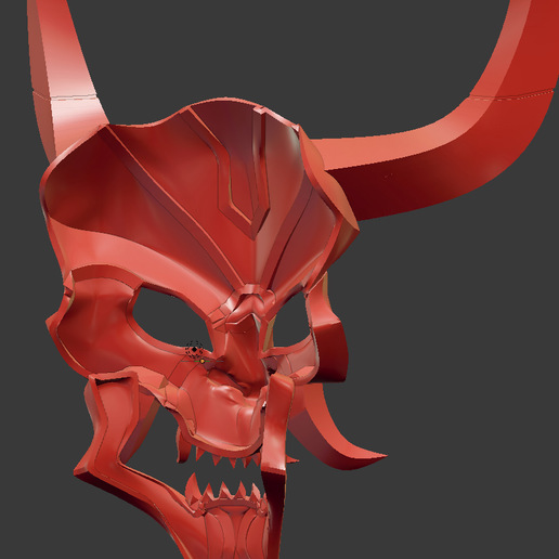 Cattura4.PNG STL file blood moon thresh mask・3D print object to download, kromerprops