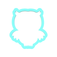 Owl-Heart-2.png Owl Cookie Cutter | STL File