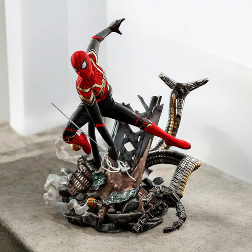 🦸‍♂️ Spiderman No Way Home Action Figure・ STL File for 3D