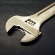 wrench2.jpg Fully assembled more 3D printable wrench (customizable)