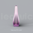 A_1_Renders_00.png Niedwica Vase A_1 | 3D printing vase | 3D model | STL files | Home decor | 3D vases | Modern vases | Abstract design | 3D printing | vase mode | STL