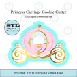 Etsy-Listing-Template-STL.png Princess Carriage Cookie Cutter | STL File