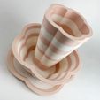 printable_objects_sakura_decoritive_set_04.jpg Cherry Blossom Set: Flower Vase, Tray or Platter, Fruit Bowl.