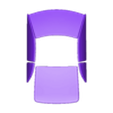 windows.stl Nissan 300ZX Z32 1989 PRINTABLE CAR IN SEPARATE PARTS
