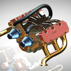 2.jpg STL-Datei Engine・Design zum Herunterladen und 3D-Drucken