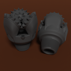 1.png Archivo STL Trepano Tricono・Diseño de impresión en 3D para descargar