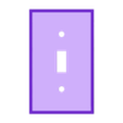 SwitchPlate_Flat.stl Circuit Light Switch by Marco Valenzuela