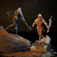 I00A7562.png DUNE - Fremen Worm Rider - Dune Arrakis Warrior - Miniature