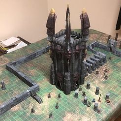 96ddb7bbdbb2892c2fcef6a3a7c0fc1e_preview_featured.jpg Free STL file Tower of Darkness (28mm/Heroic scale)・3D printer model to download