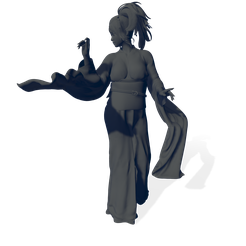 muzan.png Fichier STL Muzan - Tueur de démons - Kimetsu no Yaiba・Design imprimable en 3D à télécharger