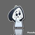 PhotoRoom® Pack of 4 keychains or pendants of the grim adventures of billy and mandy