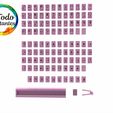 Guia-con-Tope-Courrier.13.jpg Archivo STL Set stamp abecedario con guía・Objeto para impresora 3D para descargar