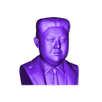 Kim_standard.stl Kim Jong-un bust ready for full color 3D printing