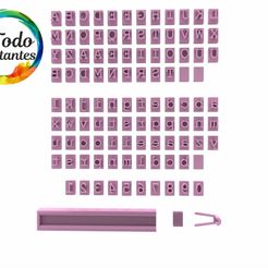 Guia-con-Tope-Courrier.13.jpg Alphabet stamp set with guide