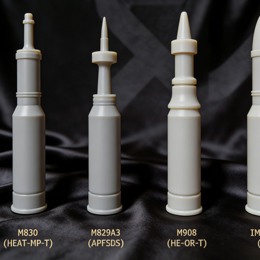 🐚 NATO standard 120mm shell・ STL File for 3D printing・Cults