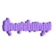 BlackGreen - Goosebumps.stl 3D MULTICOLOR LOGO/SIGN - Goosebumps
