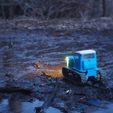 P4140537.JPG Fichier STL gratuit RC tracteur soviétique DT-75 Kazakhstan (échelle 1\10)・Idée pour impression 3D à télécharger