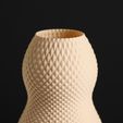 geometric_bulb_vase_by_slimprint_3D_Model_2.jpg Geometric Bulb Vase, Vase Mode 3D Printing | Slimprint