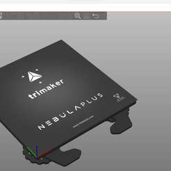 Nebula_Plus_Bed.png Free STL file Trimaker Nebula Plus Trimaker Hot Bed for PrusaSlicer・3D printer model to download
