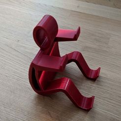 MVIMG_20180601_181304.jpg STL-Datei Fat man phone holder kostenlos・3D-Drucker-Modell zum herunterladen