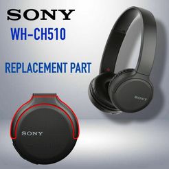 s-l1600.jpg Sony WH-CH510 Headphones Replacement Hinge Shell Holder Part (Left & Right)