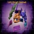 6.jpg Lich King Helmet Cosplay World Of Warcraft - STL File