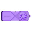 3090.stl GPU keychain 3000 series