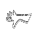model-1.png cookie cutter Hands  A Helping Hand, Arm, Assistance, Black Color, Body Part