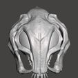 ALPHAmask.jpg Alpha Predator Full Scale Bio Mask Helmet - Cosplay - STL for 3D printing HIGH-POLY